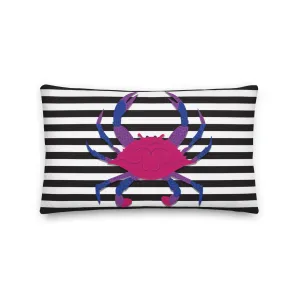 Bi Crab Pillow