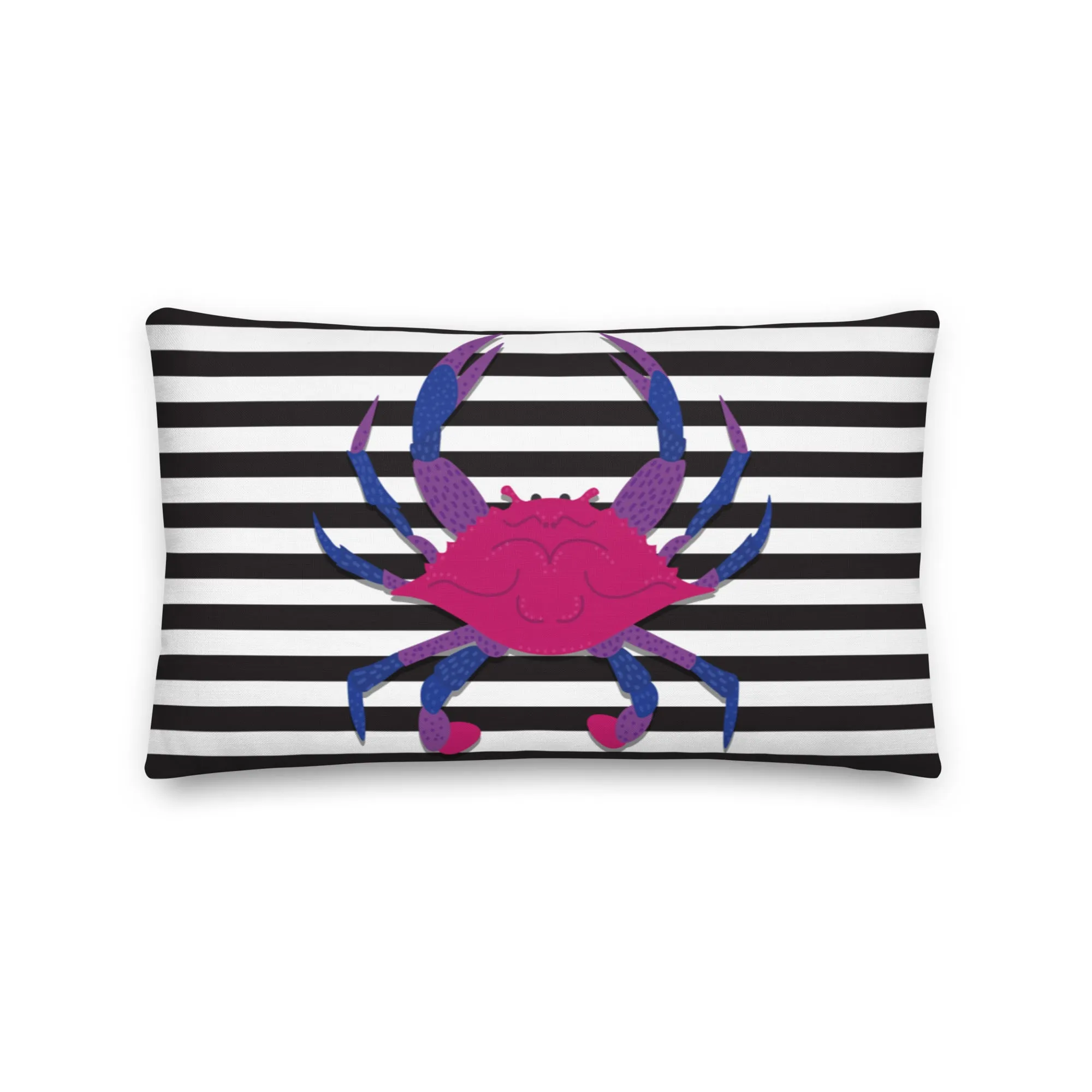 Bi Crab Pillow