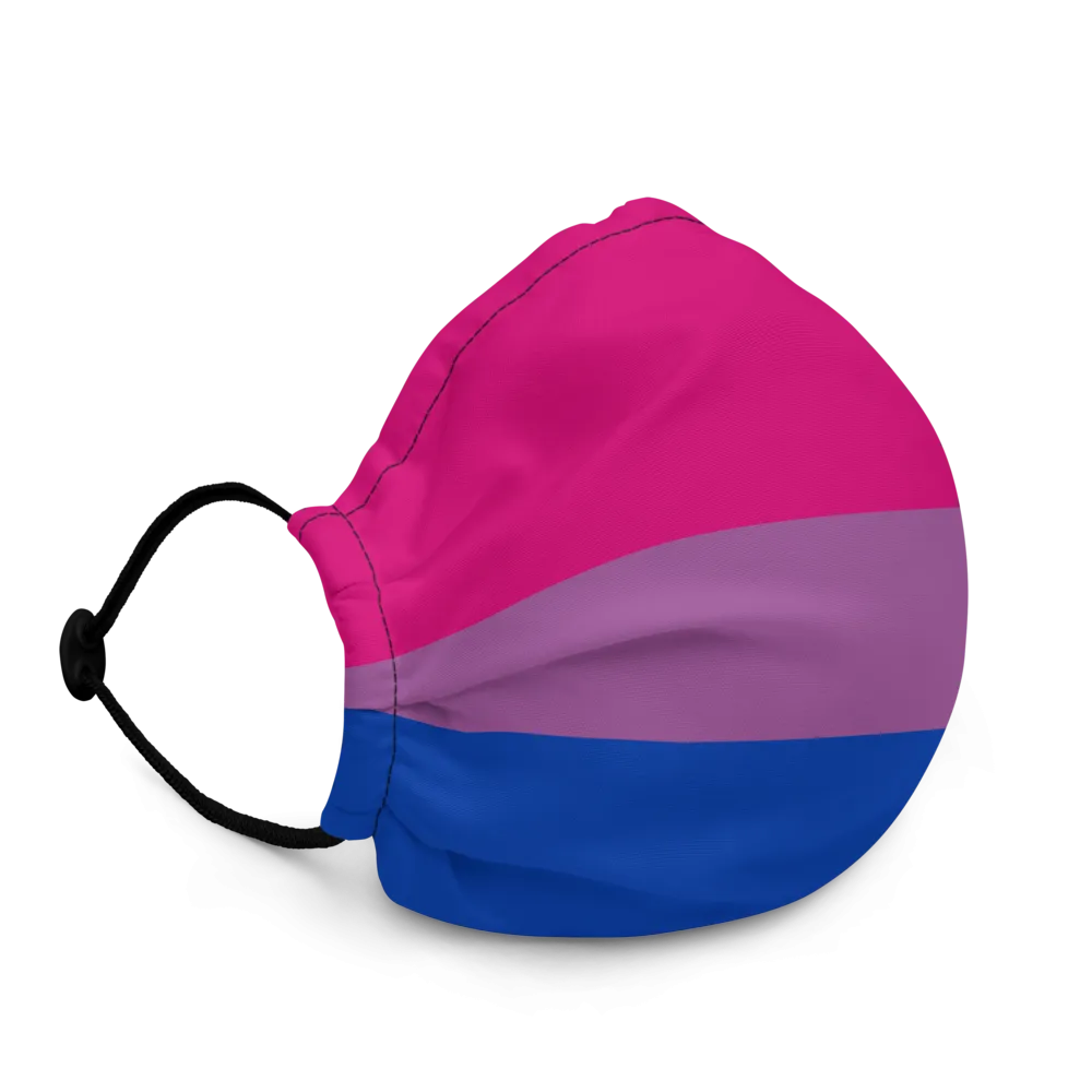 Bi Flag Premium Face Mask