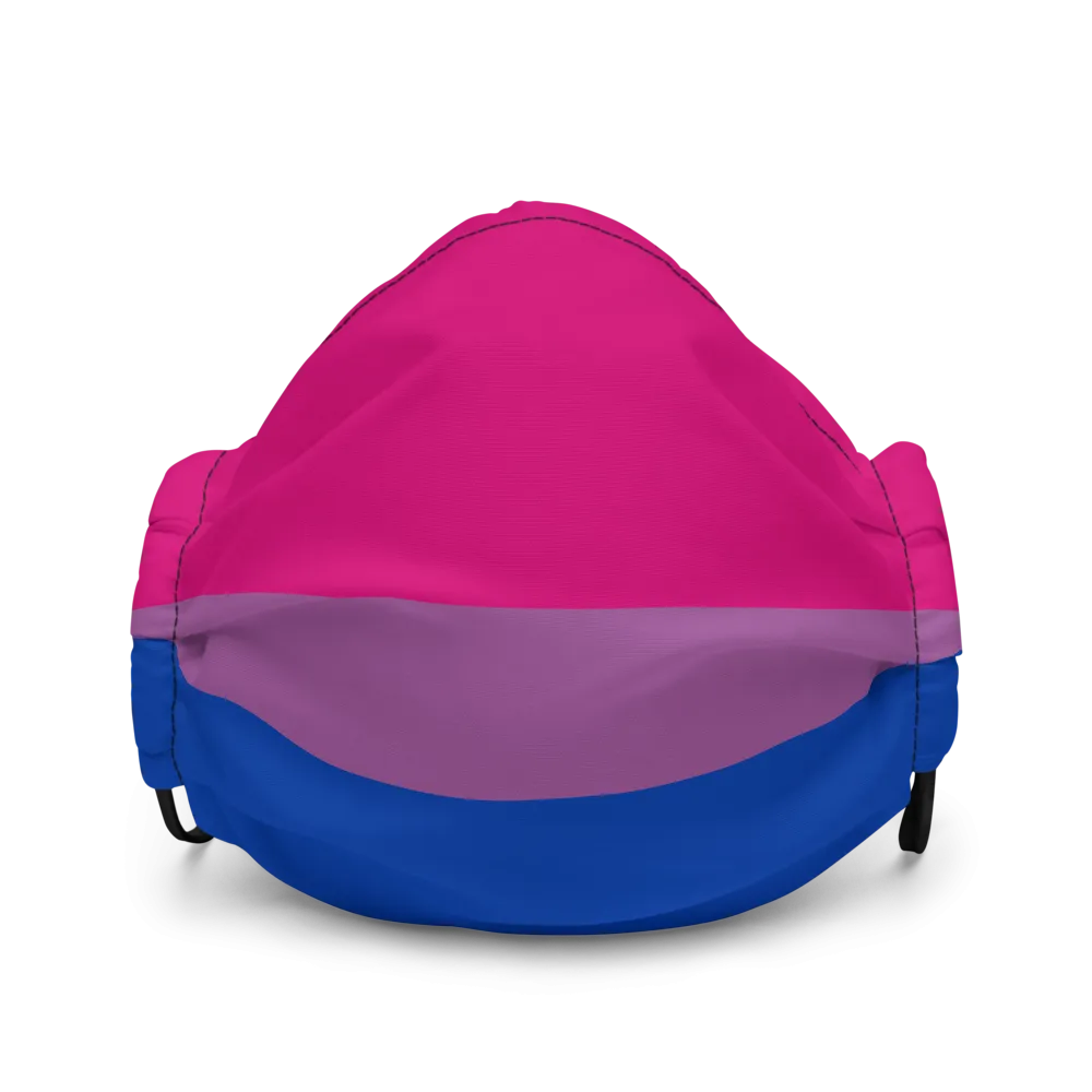 Bi Flag Premium Face Mask