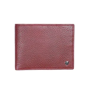 Bi Fold Wallet - Burgandy