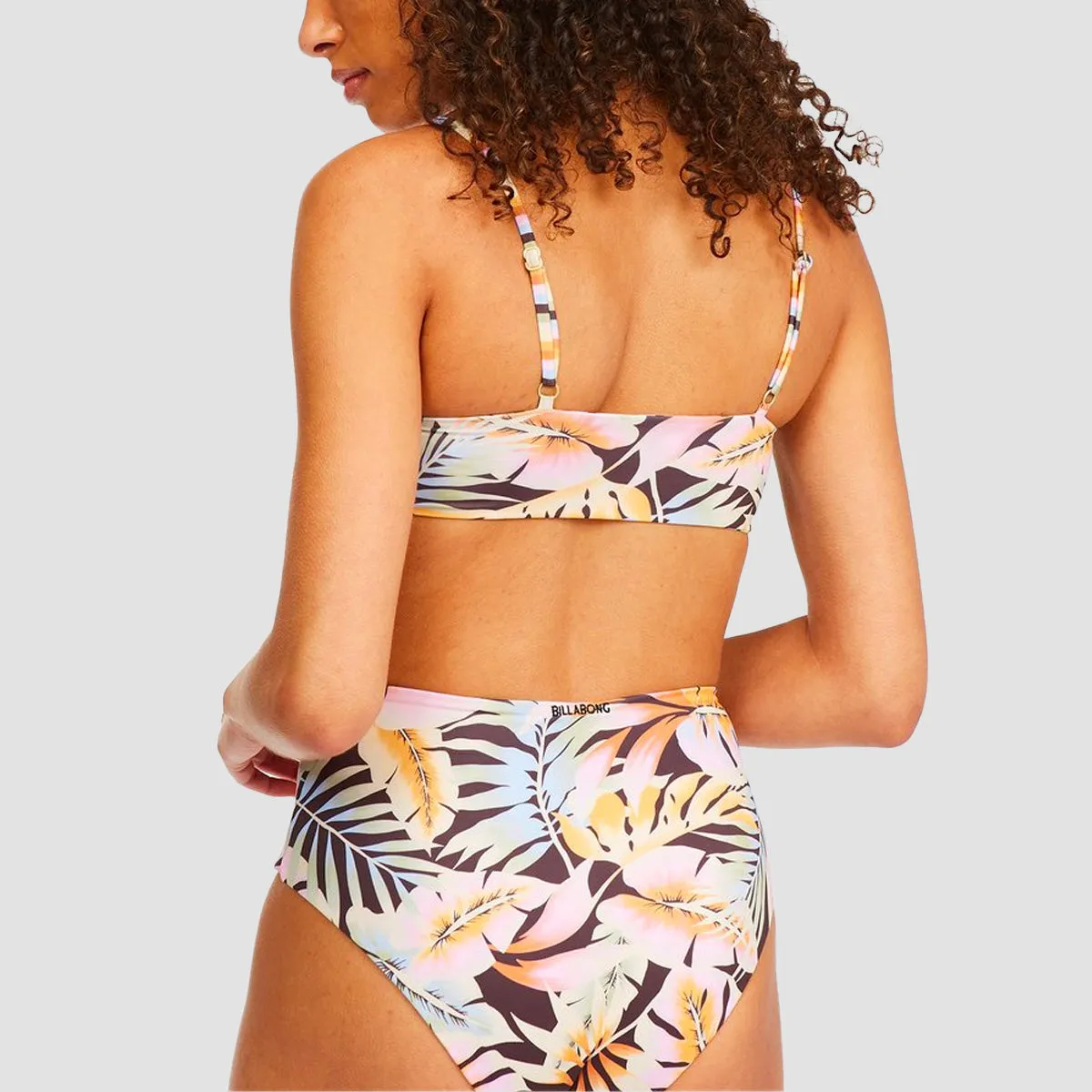 Billabong Postcards From Paradise Reversible Bralette Bikini Top Multi - Womens