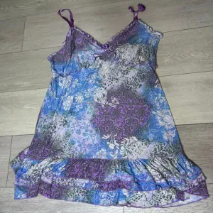 BISOU BISOU intimates y2k vintage purple pajama sleeping‎ lounge babydoll size L