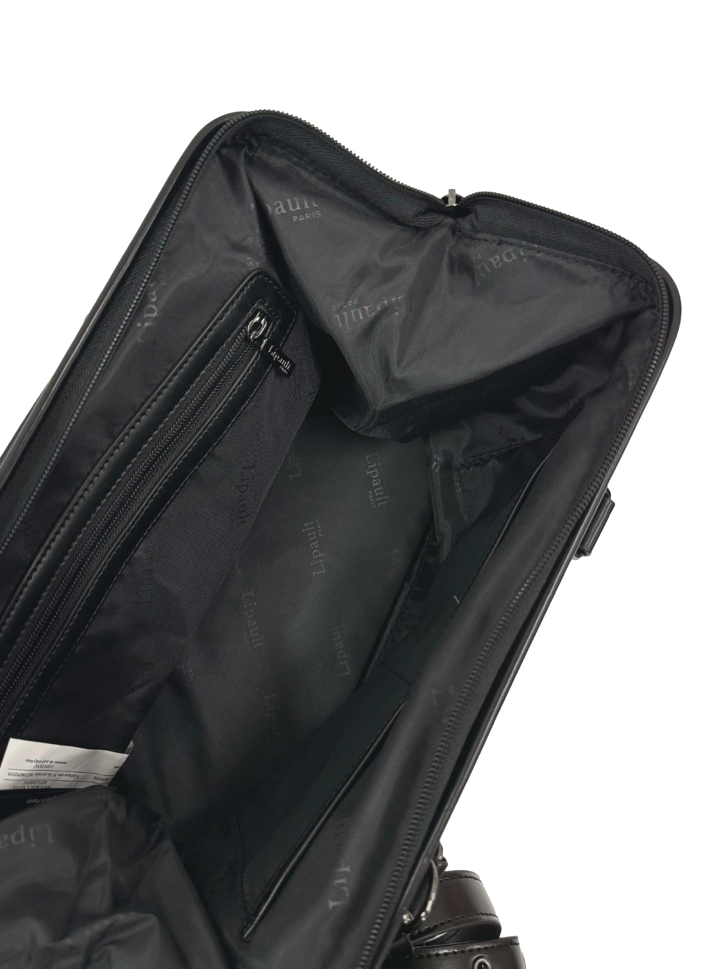 Black Lady Plume Medium Bowling Bag