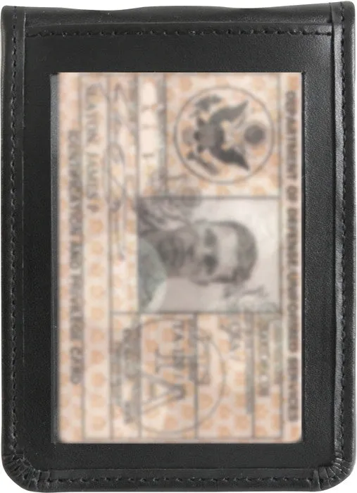 Black - Law Enforcement Neck ID Badge Holder