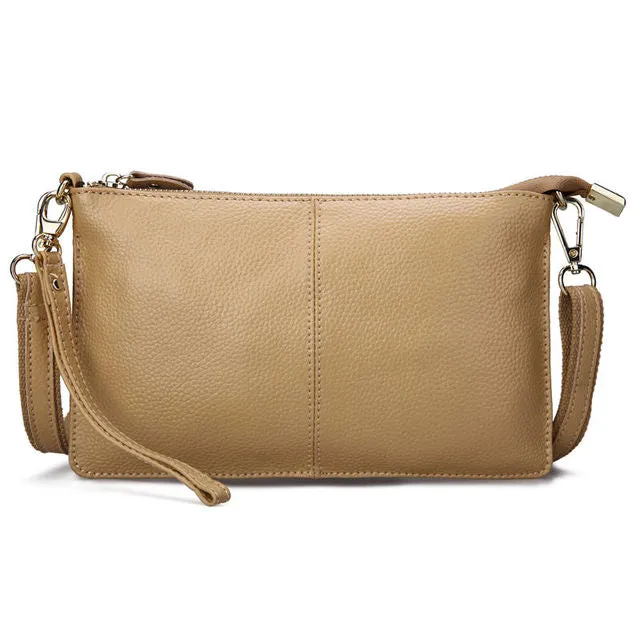 Black Leather Crossbody Bag