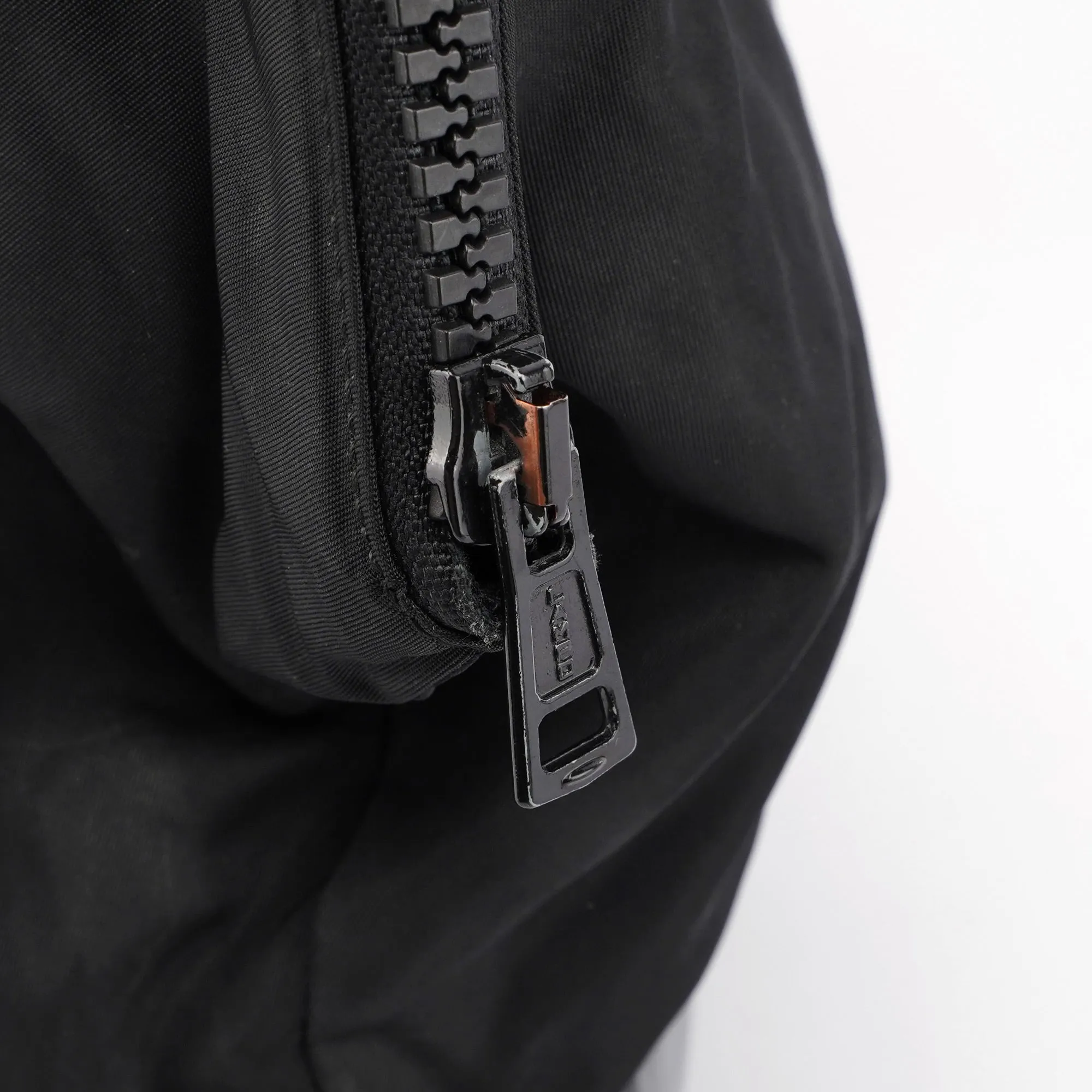 Black Tessuto Spazzolato Tote Bag