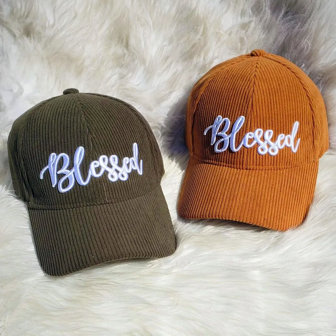 Blessed Corduroy Cap - Brown