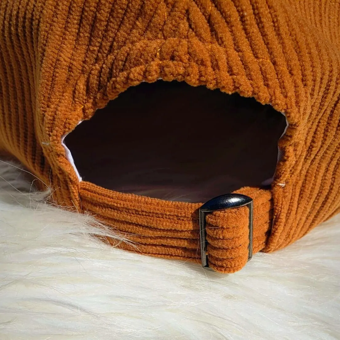 Blessed Corduroy Cap - Brown