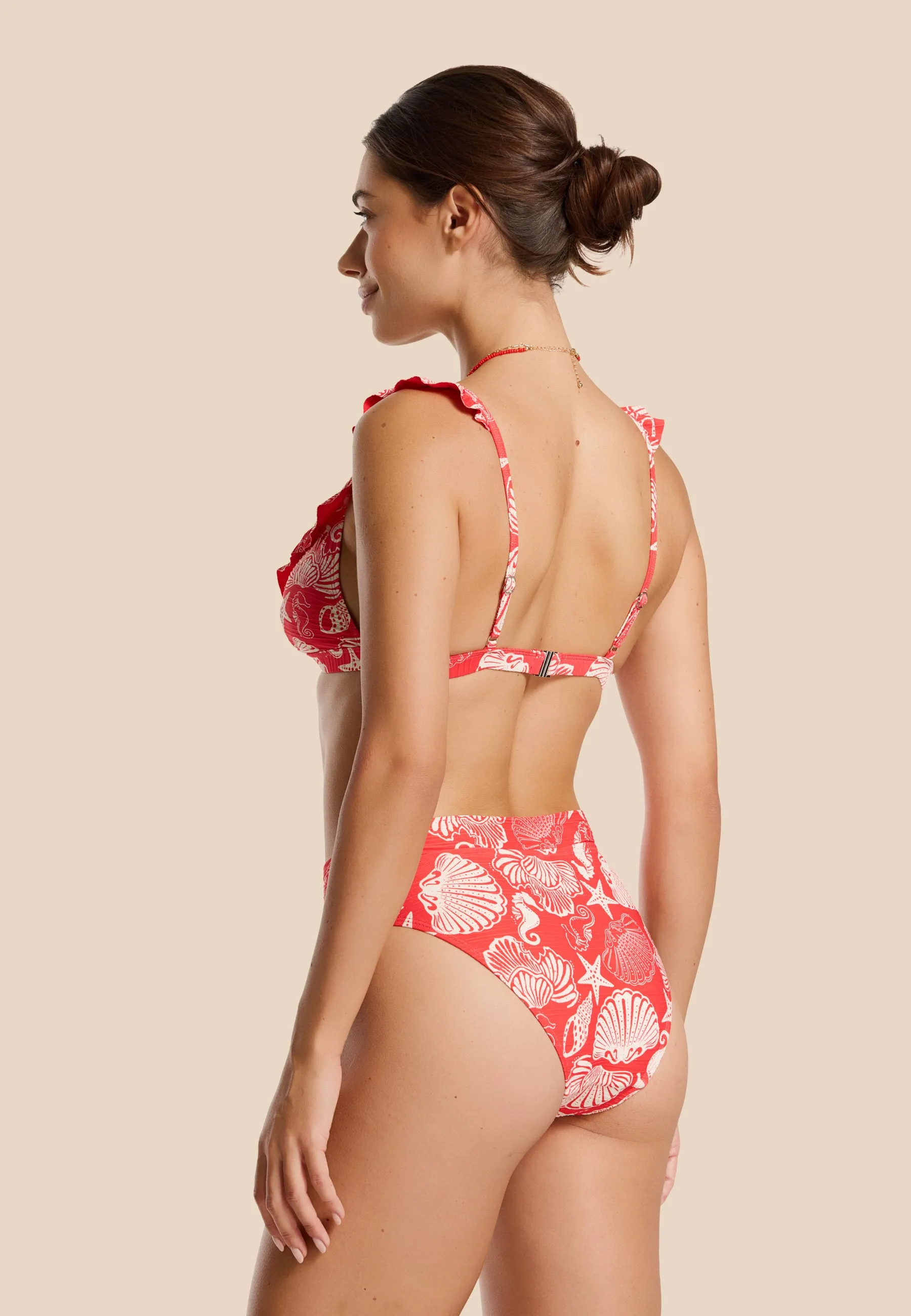 BOBBY bikini set beach day | red