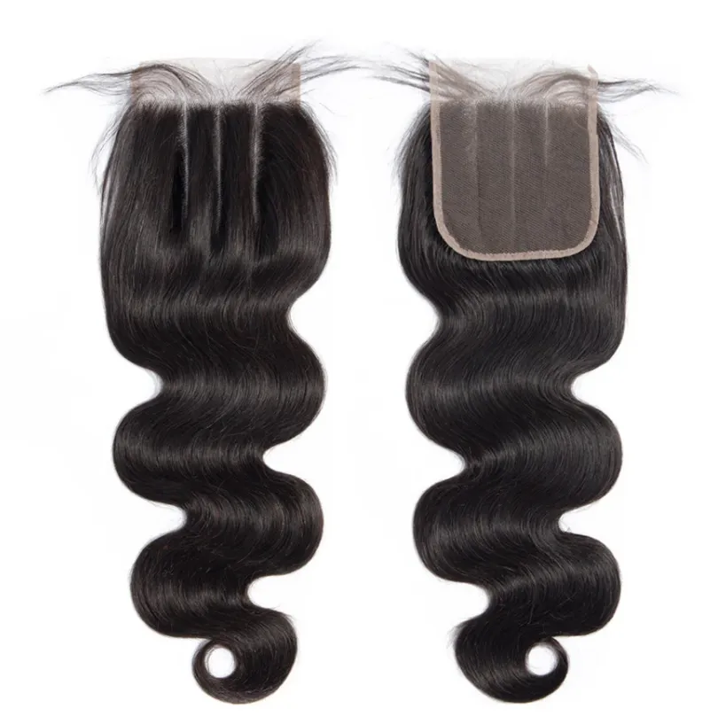 Body Wave Human Hair Closure 5*5 Lace Remy Lace Closure Natural Color MYLOCKME