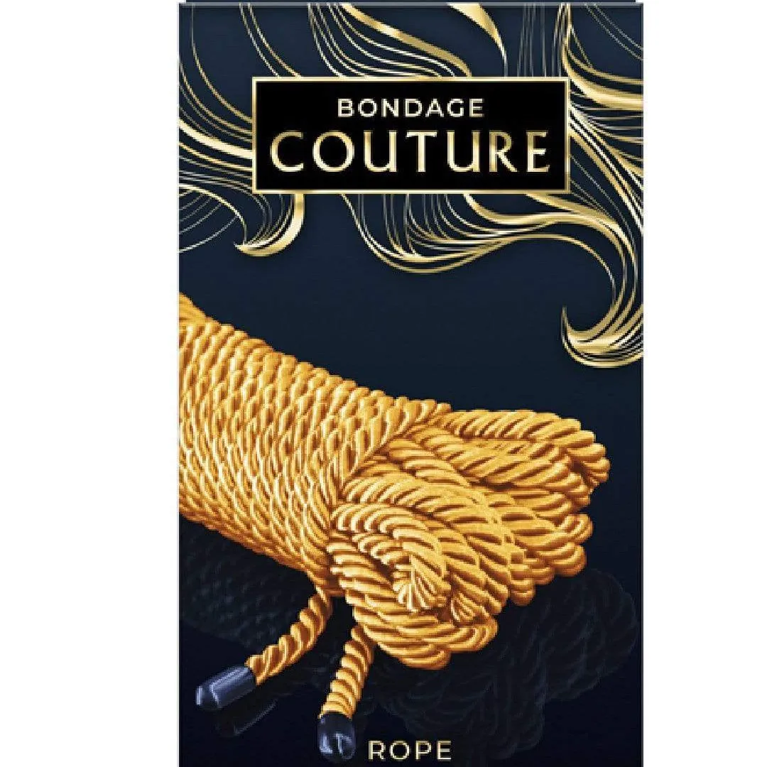 Bondage Couture Rope 25 Feet - Gold