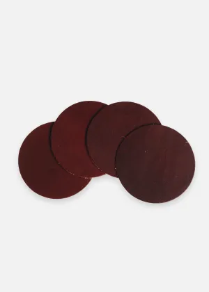 Bordeaux Coaster Set in Latigo