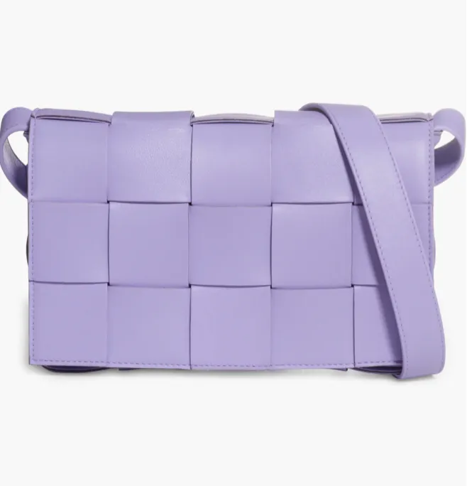 Bottega Veneta Intrecciato Leather Crossbody Bag