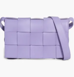 Bottega Veneta Intrecciato Leather Crossbody Bag