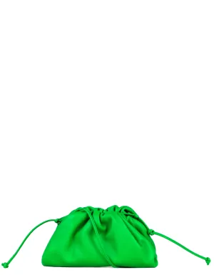 Bottega Veneta Parakeet Green Butter Leather The Mini Pouch Crossbody Bag