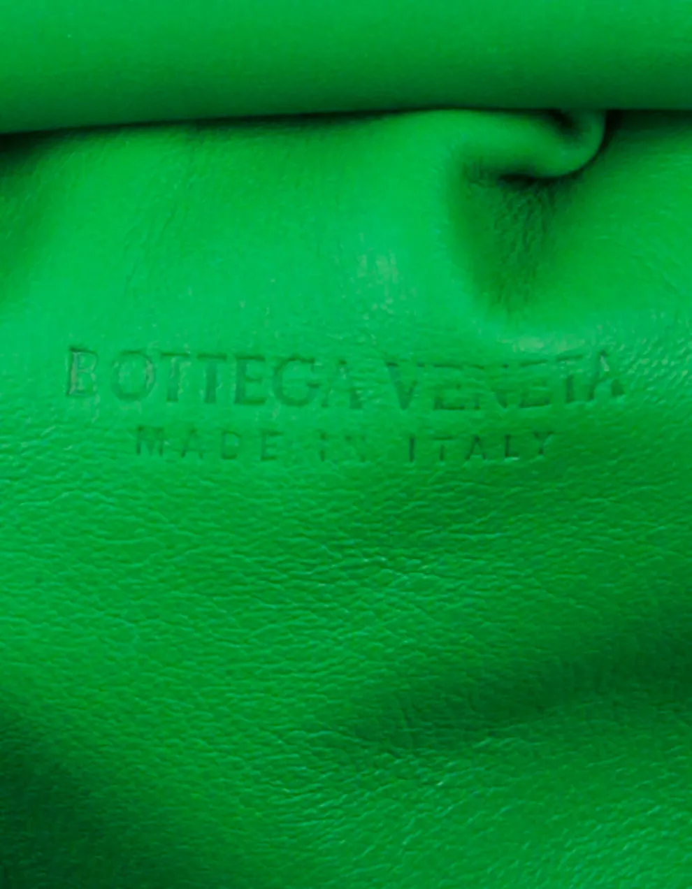 Bottega Veneta Parakeet Green Butter Leather The Mini Pouch Crossbody Bag