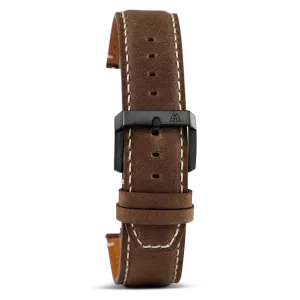 Bourbon Brown 23mm Leather Band