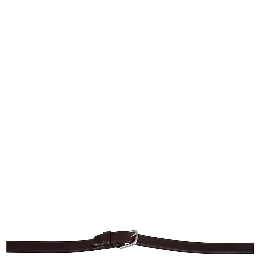 BR grip leather reins rolled