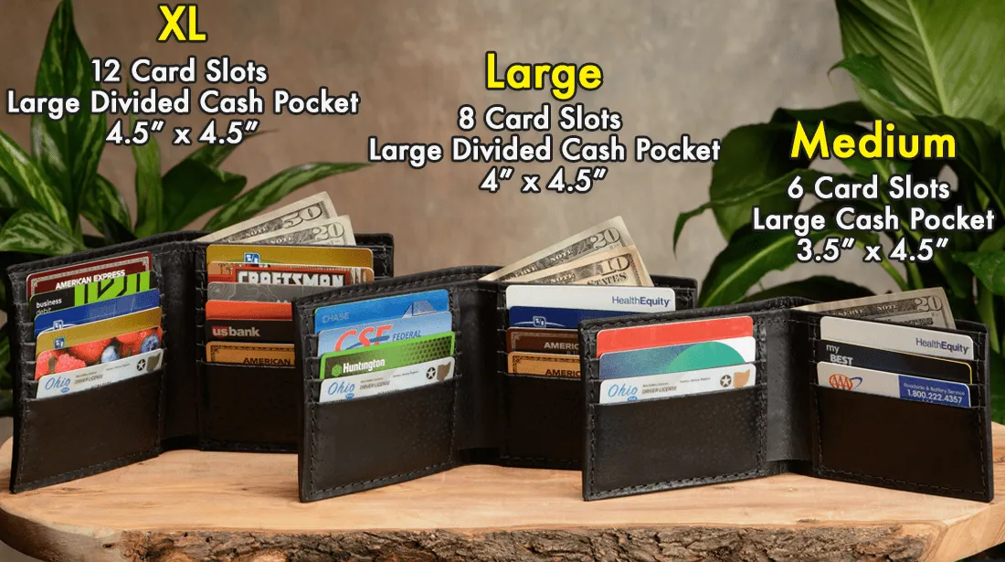 Brown Alligator Bifold Wallet