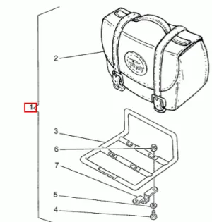 CA1100 SOFT TRUNK KIT (#29487555)