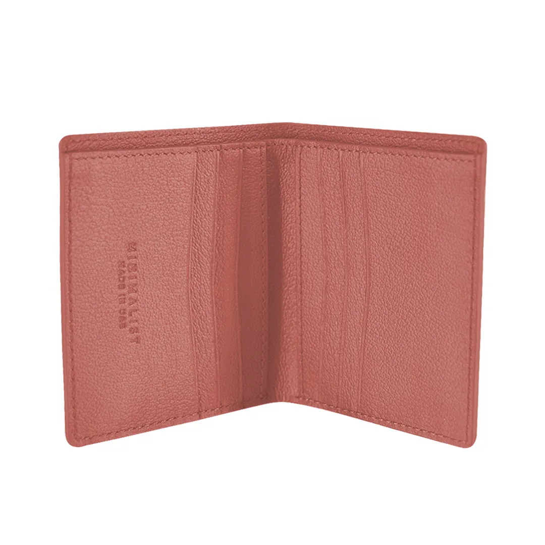 Camel Leather Pink / Silver