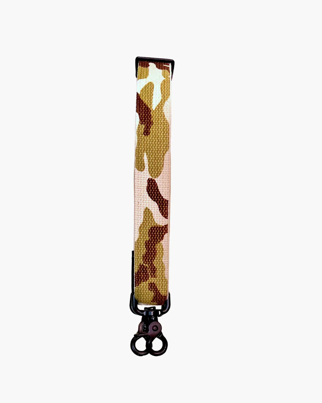 CANVAS STRAP IN GREEN CAMO PRINT