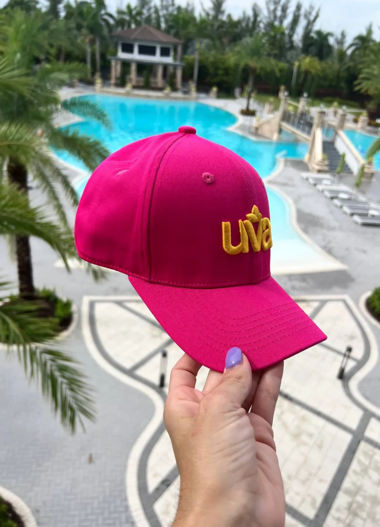 CAP 'AMATE TANTO' PINK