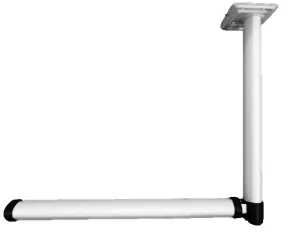 Caravan and RV Table Leg Bi-Fold Max 675mm Folded 315mm