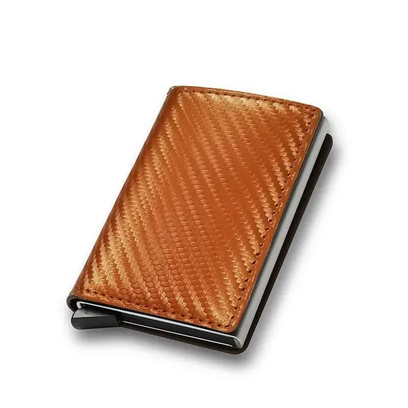 Carbon Fiber Men's Wallet - RFID Protection, Sleek Design, Multiple Colors