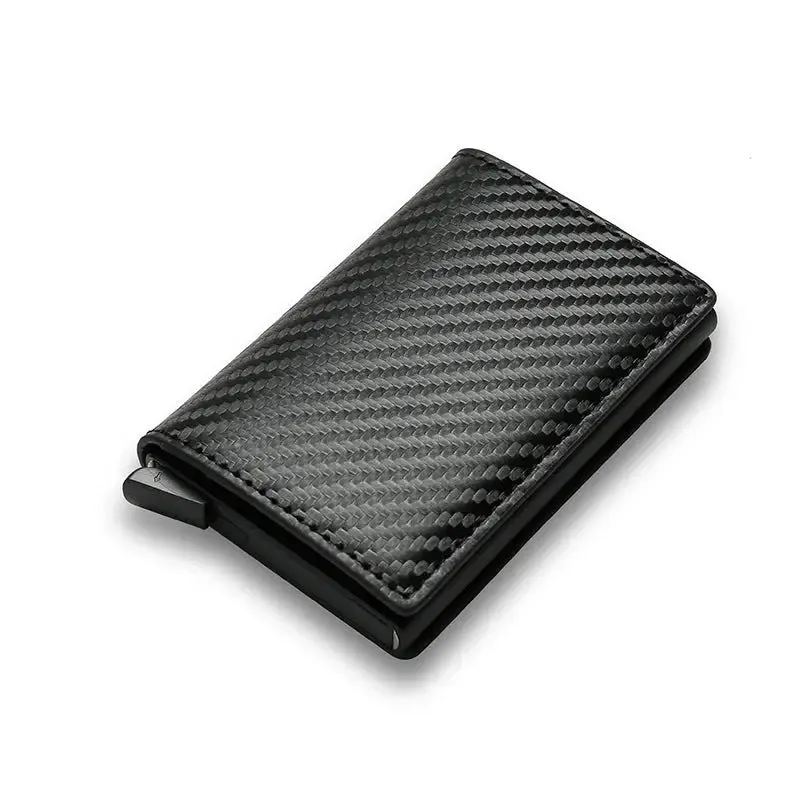 Carbon Fiber Men's Wallet - RFID Protection, Sleek Design, Multiple Colors