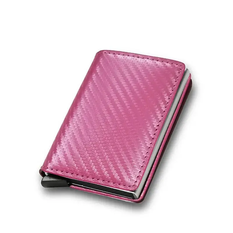Carbon Fiber Men's Wallet - RFID Protection, Sleek Design, Multiple Colors