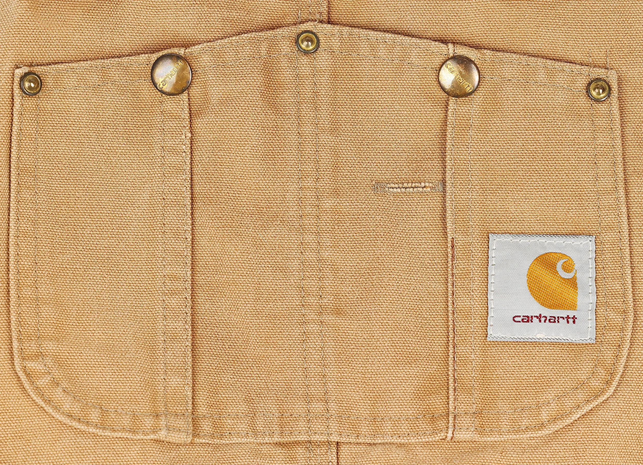 Carhartt Full Length Dungarees - Brown - M