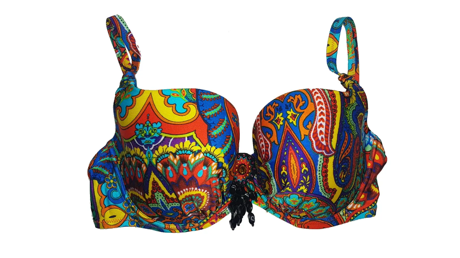 Carnaval print deep cup Bikini Bra