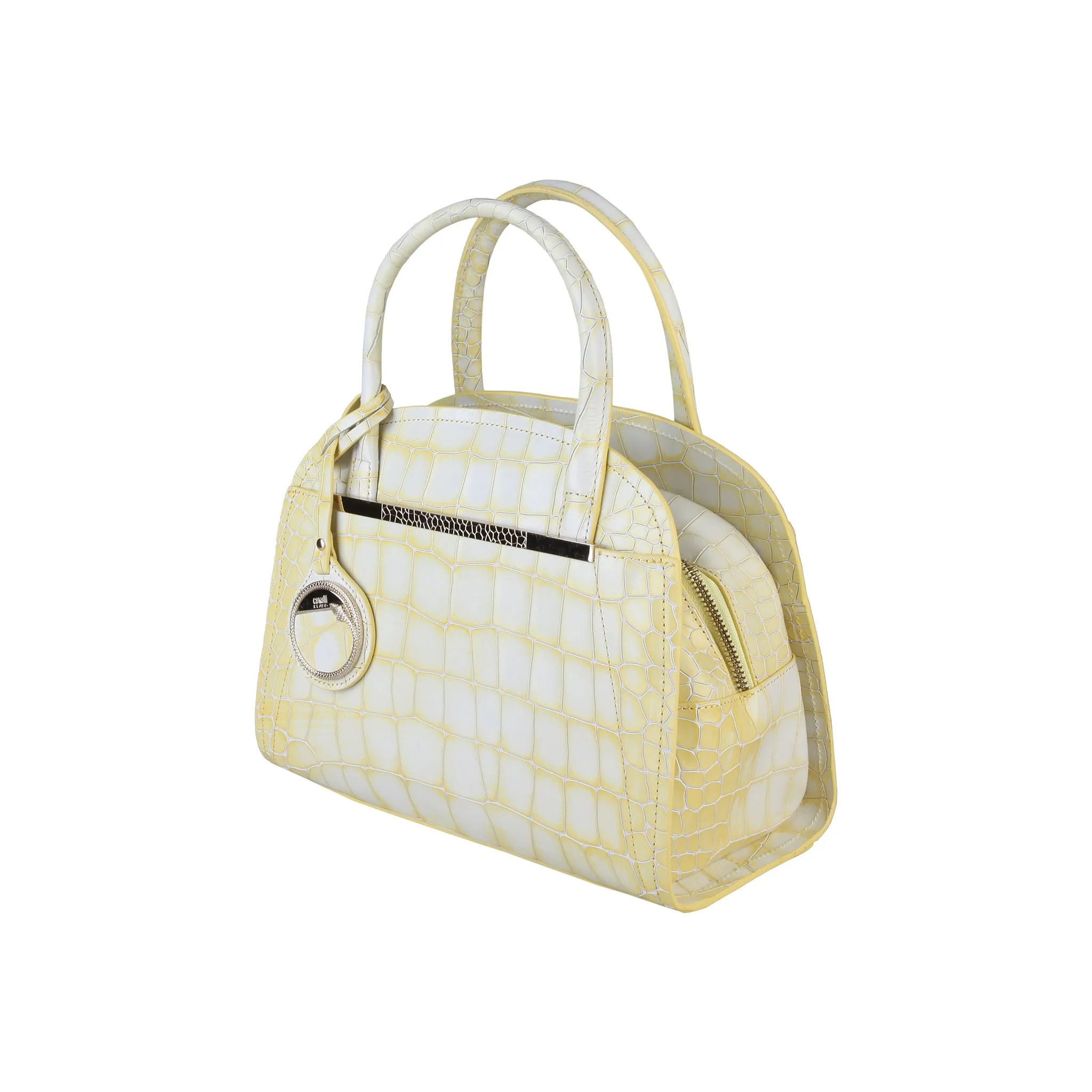 Cavalli Class Handbag - Yellow