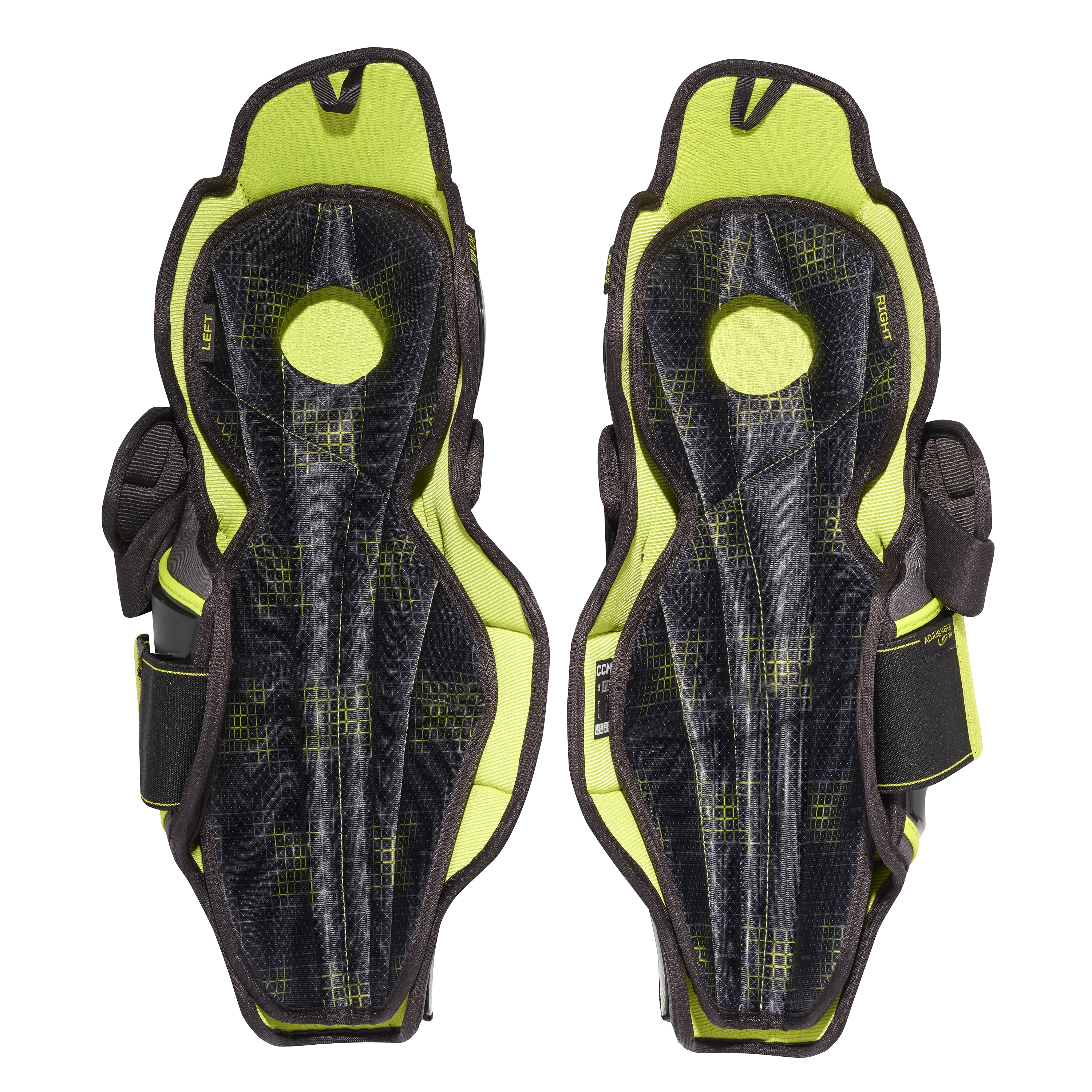 CCM Tacks XF80 Shin Pads- Junior