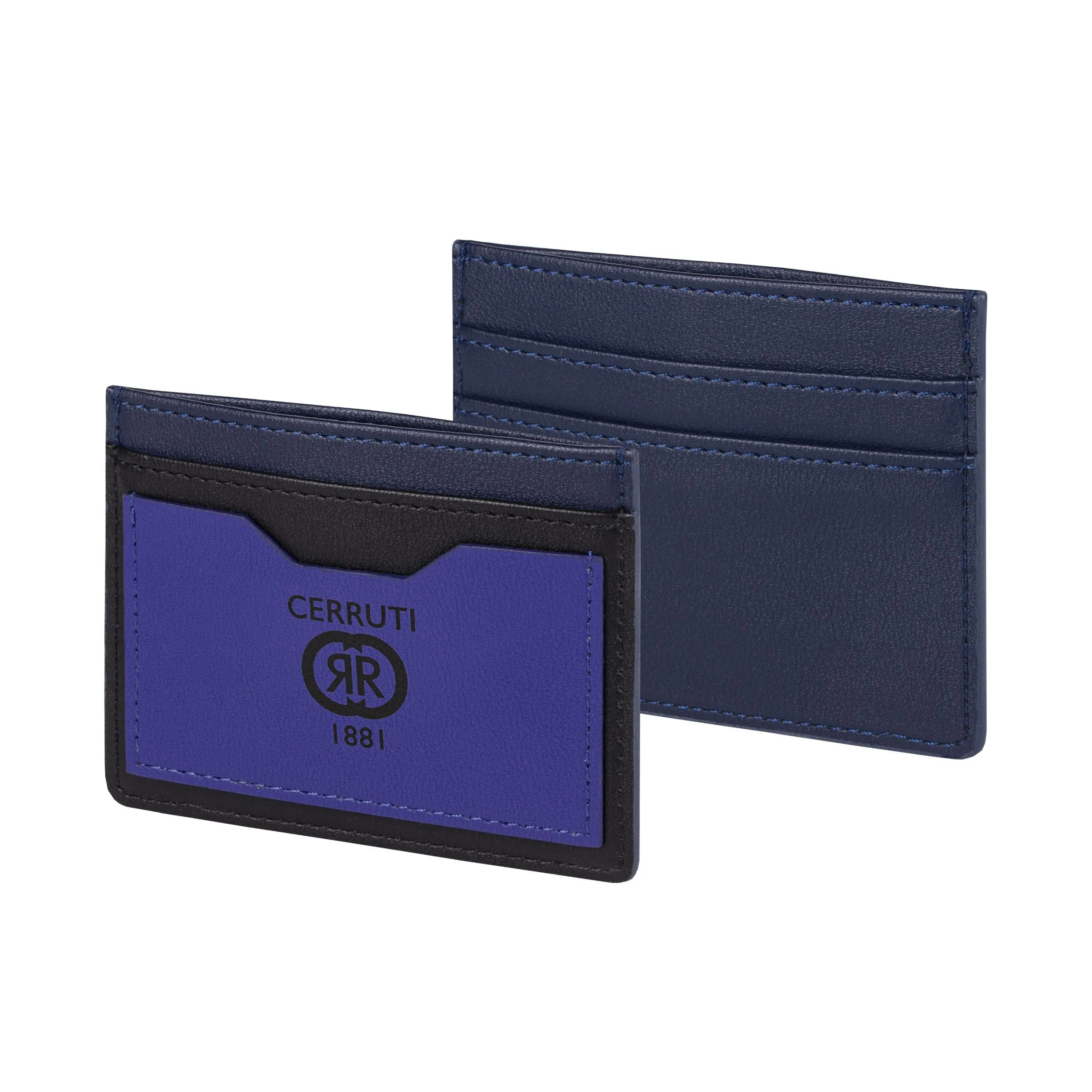 Cerruti 1881 NPBC327N-Set Brick Navy Bright Blue (ballpoint pen & card holder)