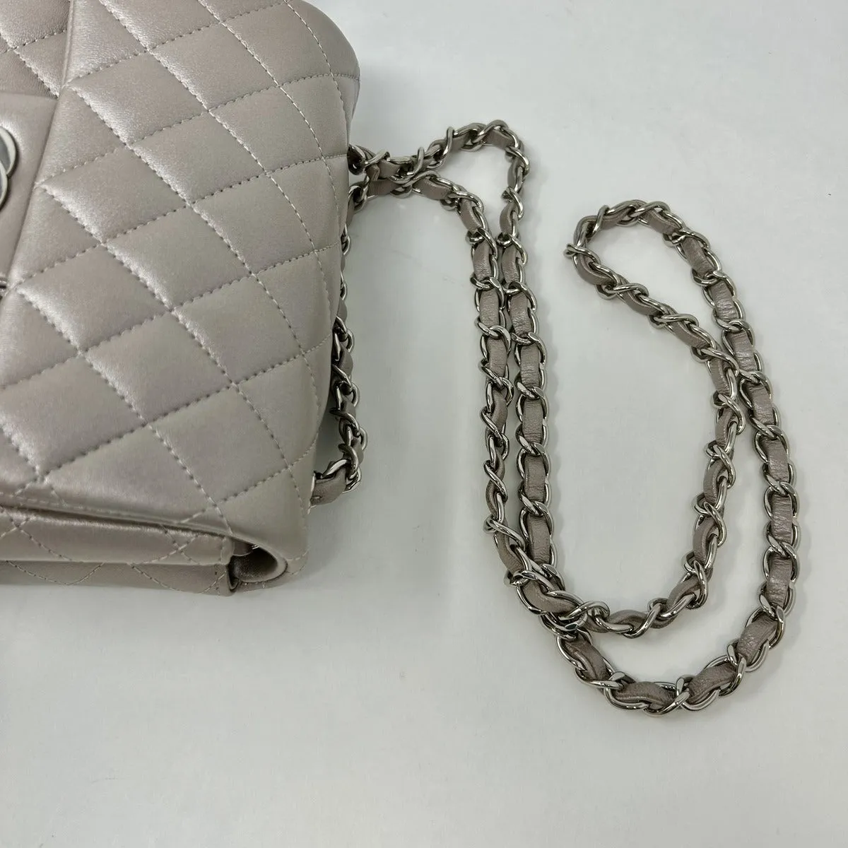 Chanel 2018  Metallic Square Mini Bag