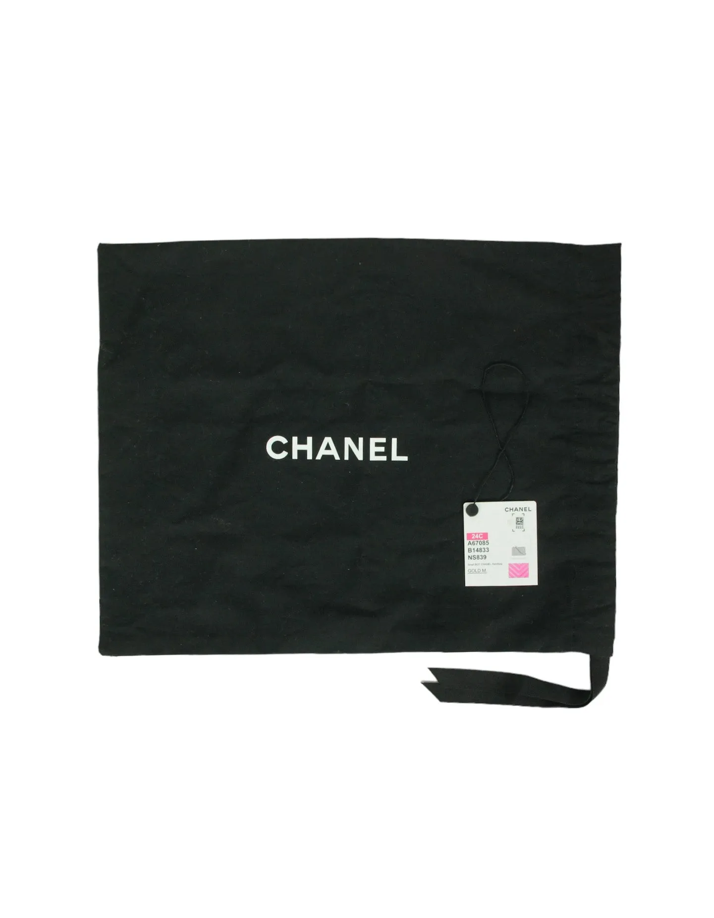 Chanel 2024C Fuchsia Neon Pink Caviar Leather Small Boy Bag
