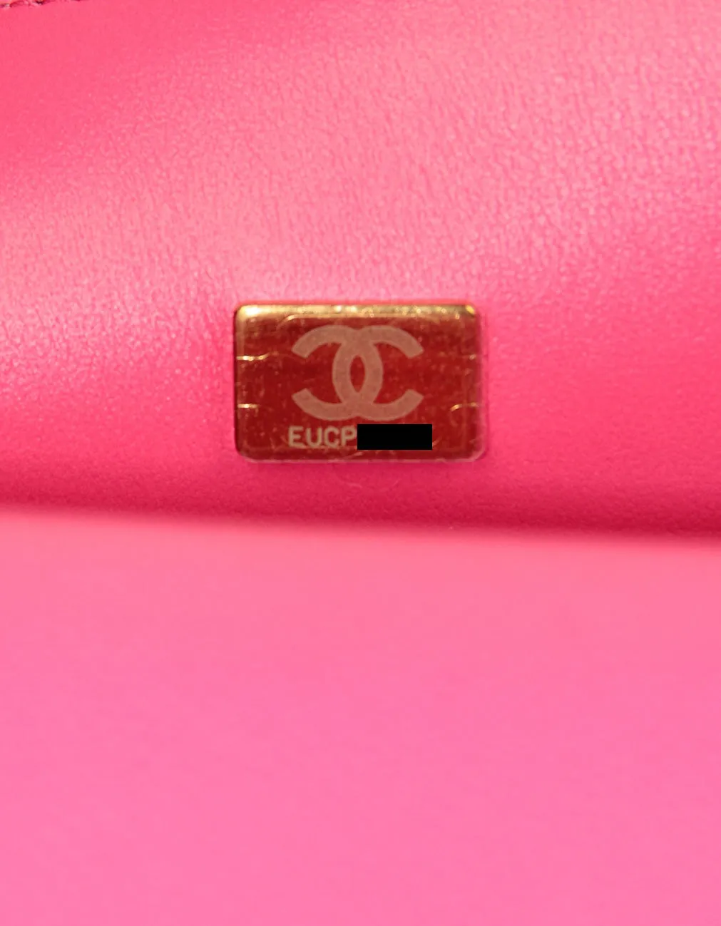 Chanel 2024C Fuchsia Neon Pink Caviar Leather Small Boy Bag