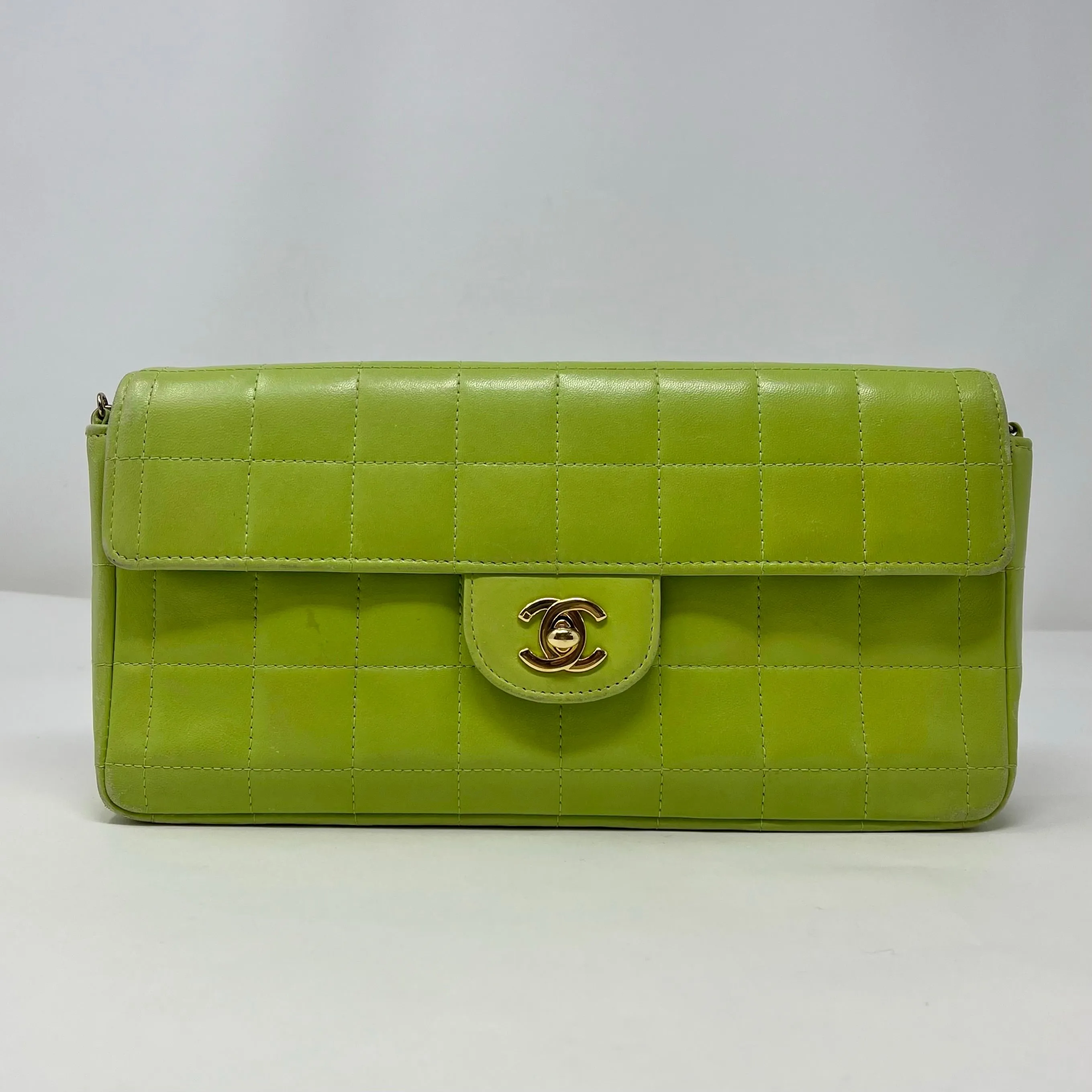 Chanel Chocolate BarEast West Flap  Bag