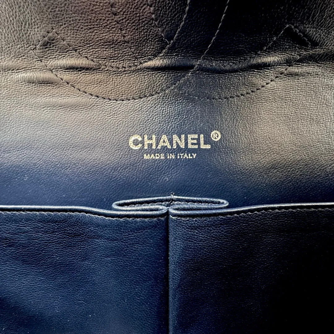 Chanel Classic Jumbo Caviar Double Flap Bag