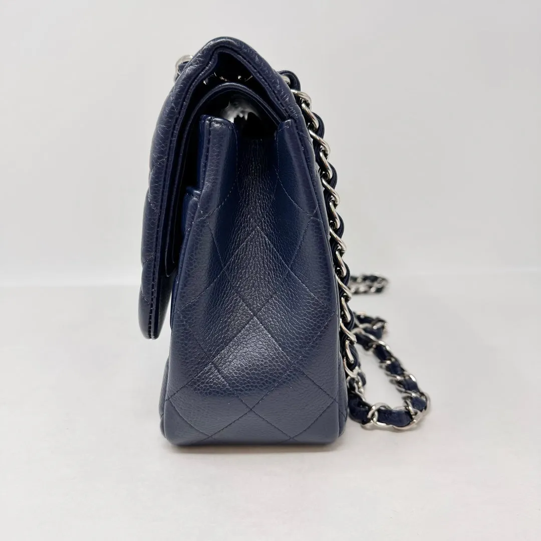 Chanel Classic Jumbo Caviar Double Flap Bag