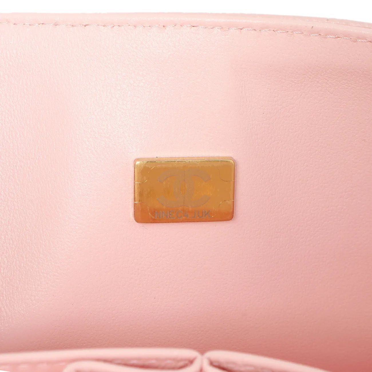 Chanel Pink Quilted Caviar Medium Classic Double Flap