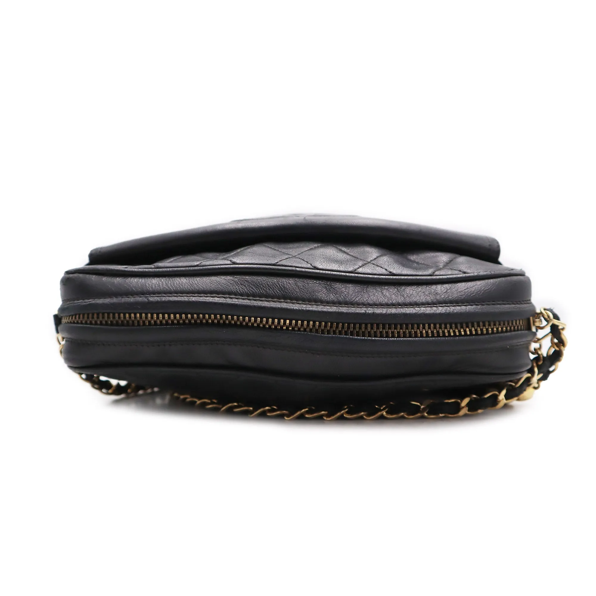 Chanel Quilted Lambskin CC Tassel Camera Bag