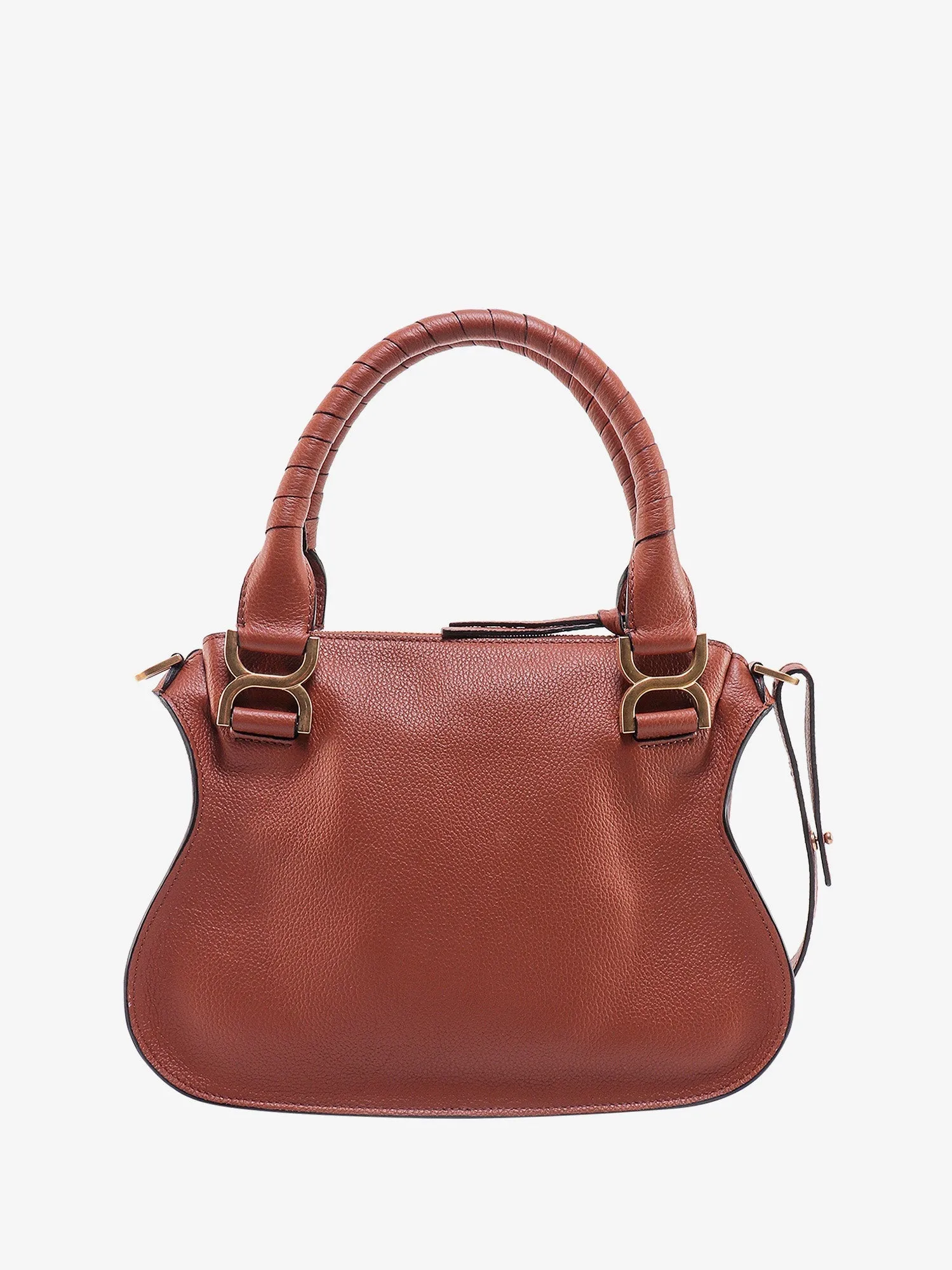 Chloe' Marcie Small Leather Handbag With Removable Shoulder Strap