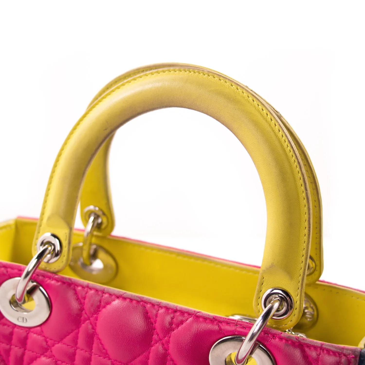Christian Dior Tricolor Medium Lady Dior