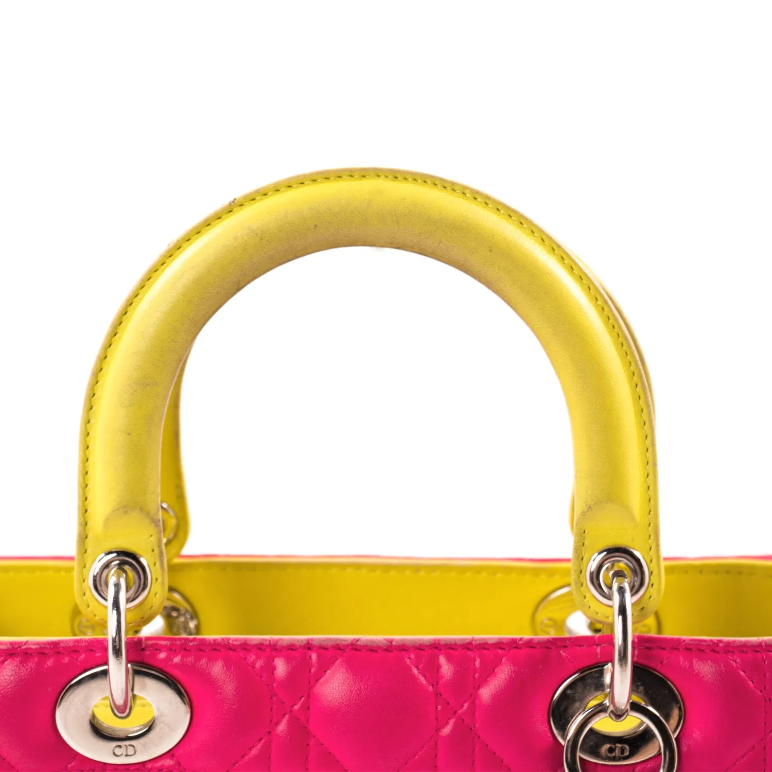 Christian Dior Tricolor Medium Lady Dior