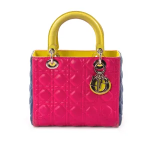 Christian Dior Tricolor Medium Lady Dior