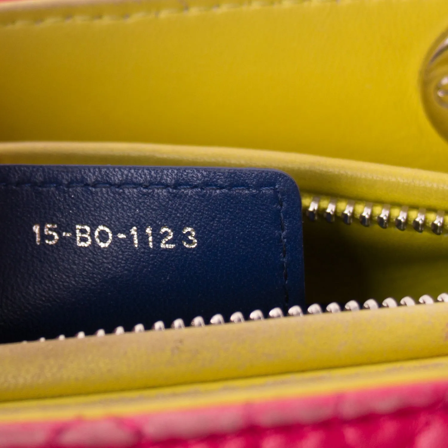 Christian Dior Tricolor Medium Lady Dior